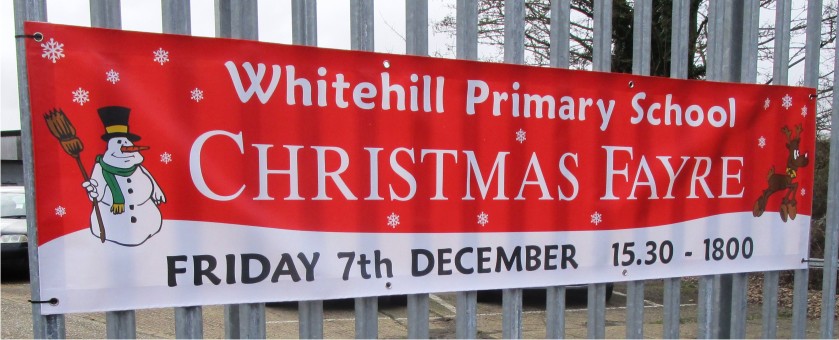 School Christmas Banner